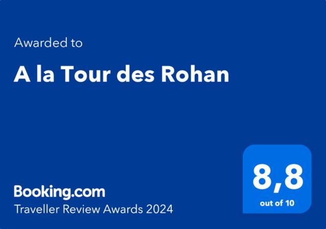 A La Tour Des Rohan Strasbourg Bagian luar foto